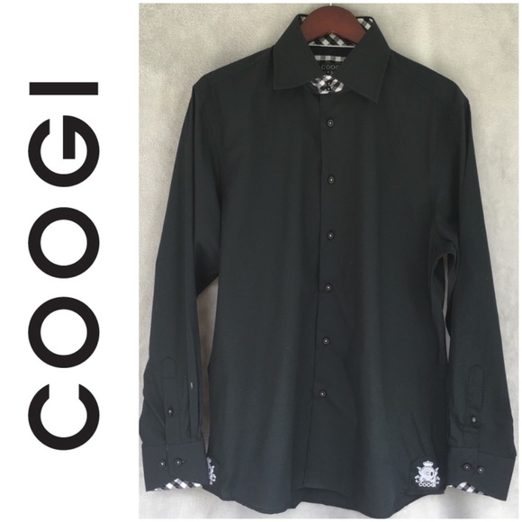 COOGI Other - Coogi Black Button Down Dress Shirt